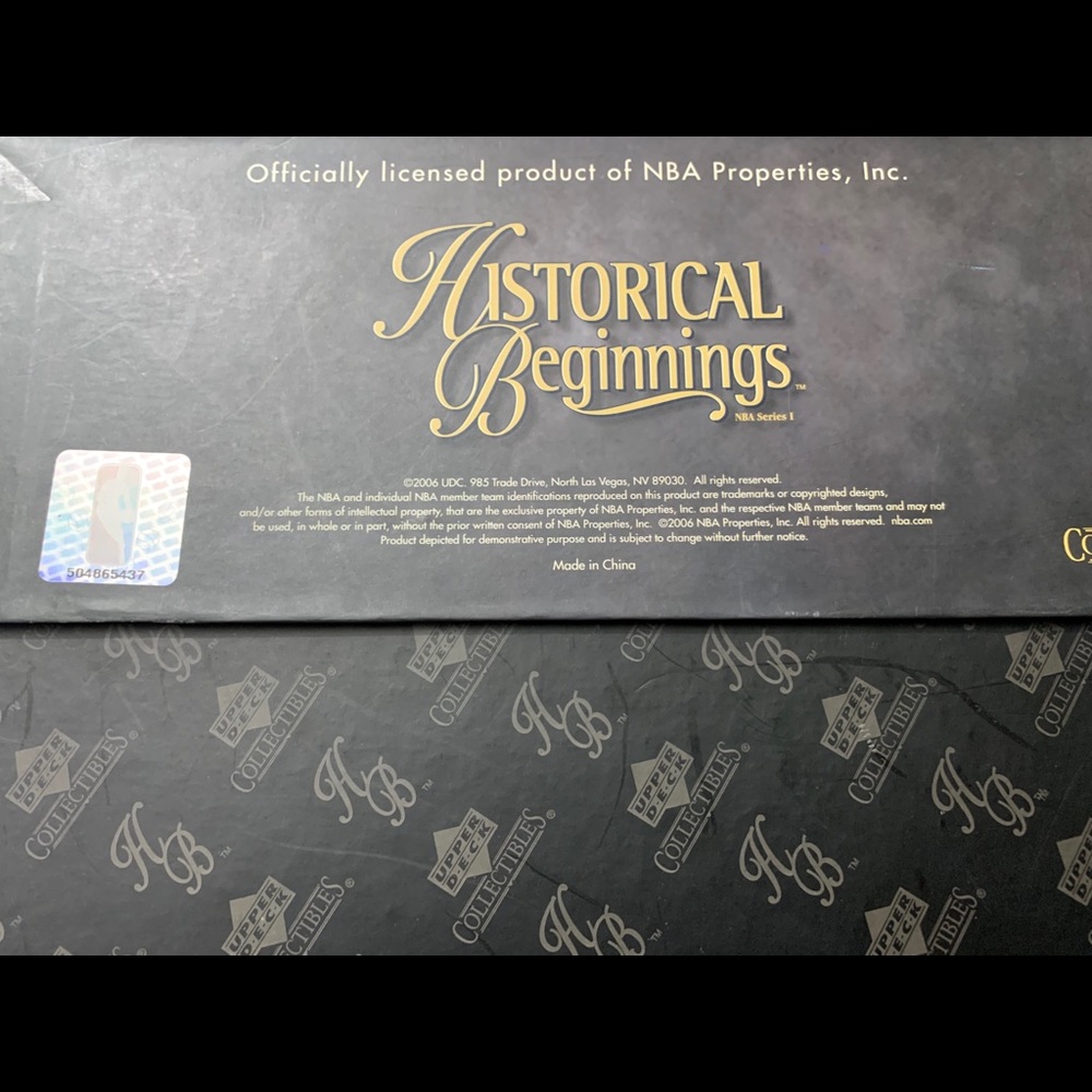 Michael Jordan Upper Deck Historical Beginnings - Picture 9 of 13